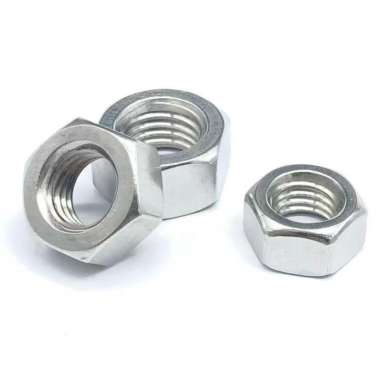 QBJFY M4-0.7mm Hex Nuts, 200Pcs M4 Hardware Nuts 304 Stainless Steel 18-8, Metric Coarse Thread Nuts,Bright Finish, Full Thread - Image 4